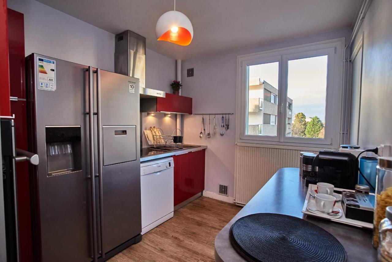 Chambres A Louer Dans Appartement Balcon - Wifi - Parking Gratuit ヌヴェール エクステリア 写真